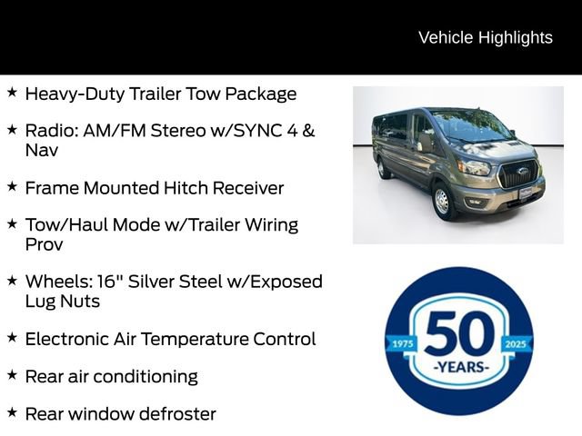 Certified 2025 Ford Transit 350 XLT AWD/4WD image 11