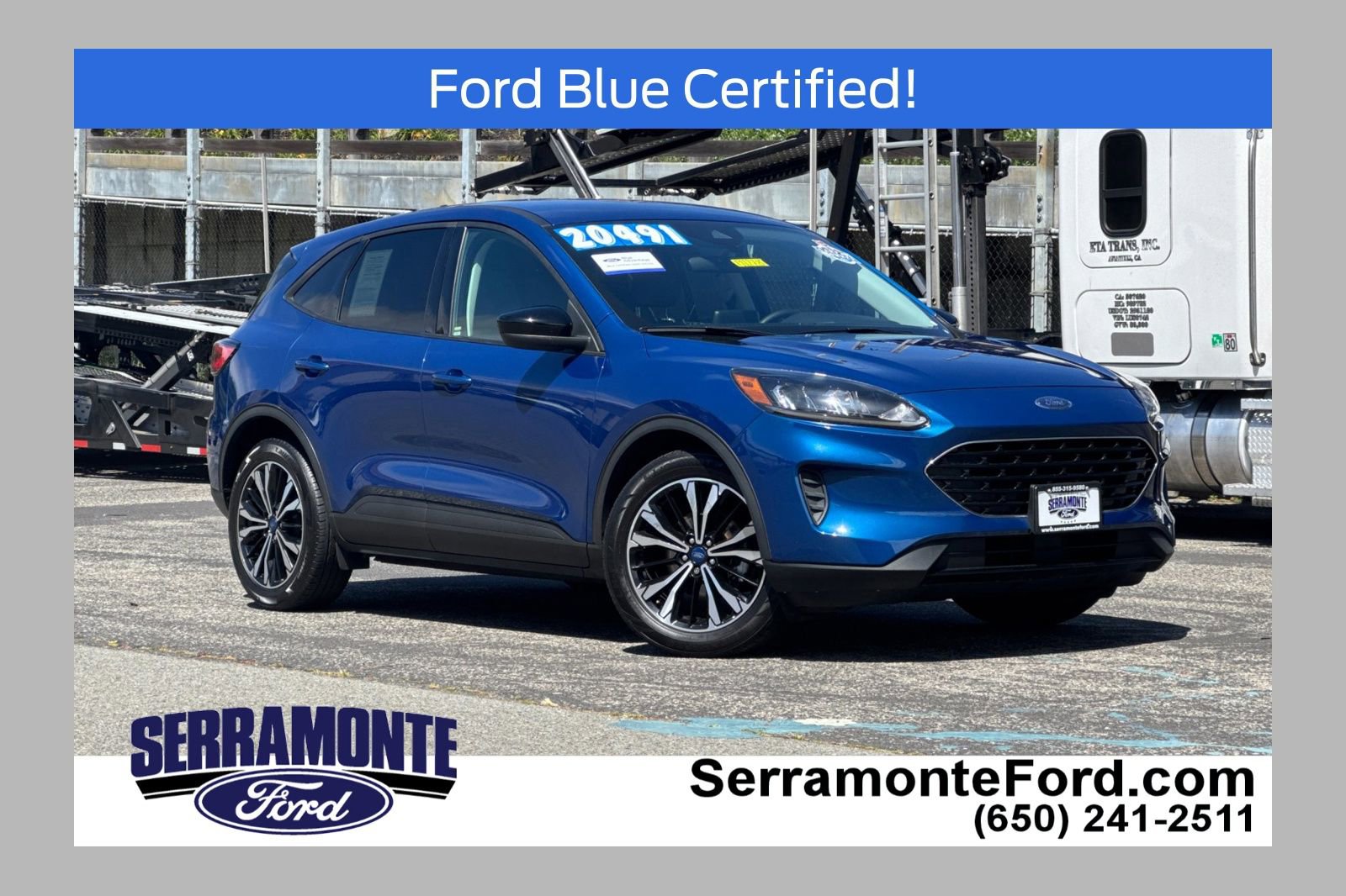 Certified 2022 Ford Escape SE w/ SE Sport Appearance Package
