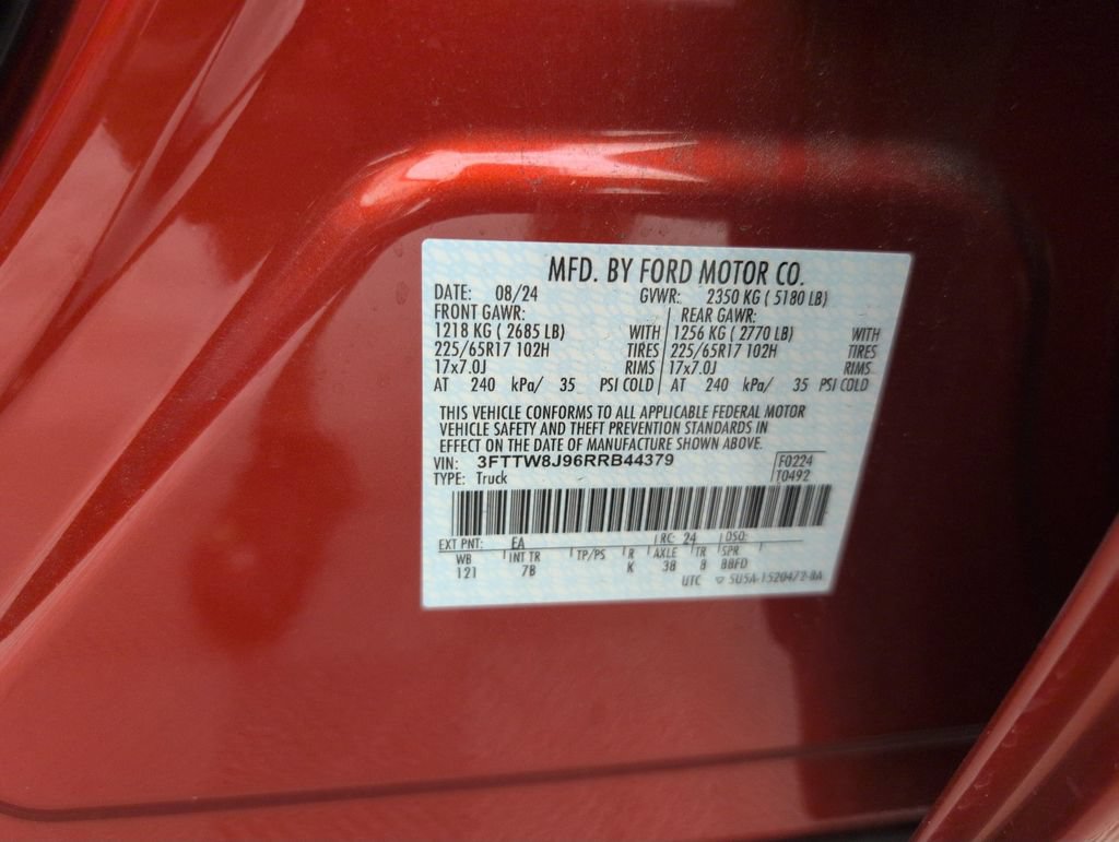 Certified 2024 Ford Maverick XLT w/ Equipment Group 300A Standard AWD/4WD image 40