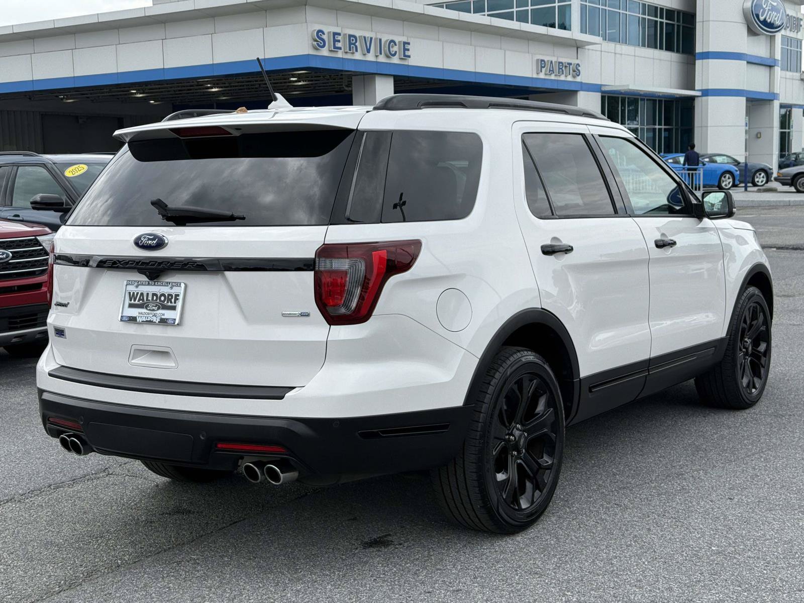 Certified 2019 Ford Explorer Sport w/ Equipment Group 401A AWD/4WD image 2