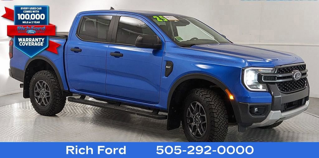 Certified 2025 Ford Ranger XLT w/ FX4 Off-Road Package
