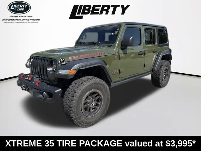Used 2023 Jeep Wrangler Unlimited Rubicon w/ Xtreme 35 Tire Package AWD/4WD image 3