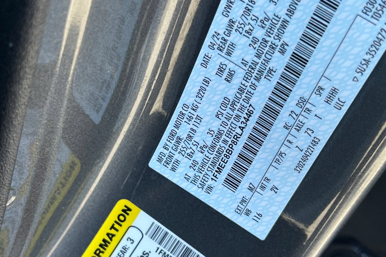 Certified 2024 Ford Bronco Outer Banks AWD/4WD image 53