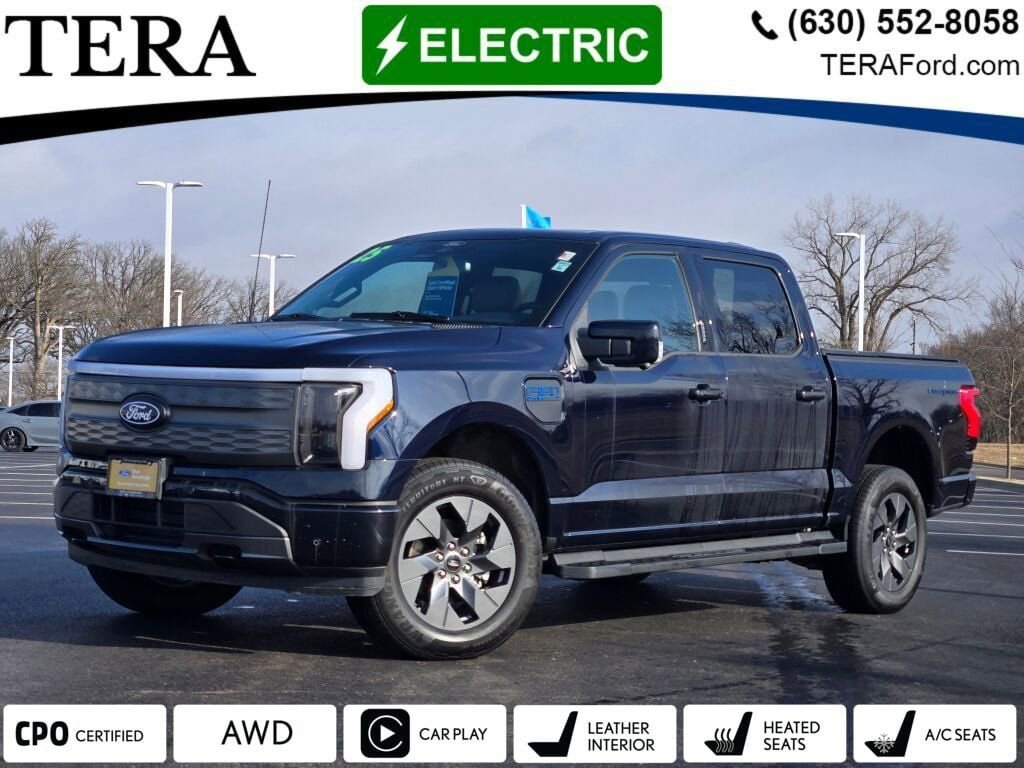 Certified 2025 Ford F150 Lightning Lariat AWD/4WD image 1