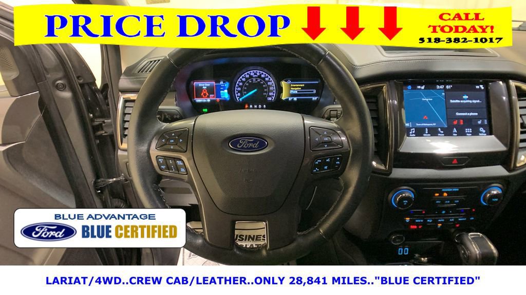 Certified 2019 Ford Ranger Lariat w/ Equipment Group 501A Mid image 35