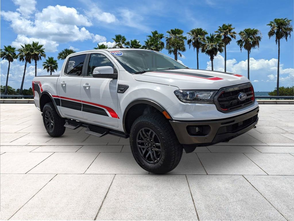 Certified 2021 Ford Ranger Lariat w/ Tremor Off-Road Package AWD/4WD image 1