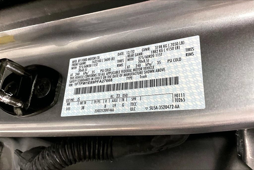 Certified 2023 Ford F150 Platinum w/ Equipment Group 701A High AWD/4WD image 26