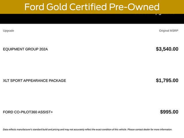 Certified 2022 Ford Explorer XLT w/ Equipment Group 202A AWD/4WD image 12