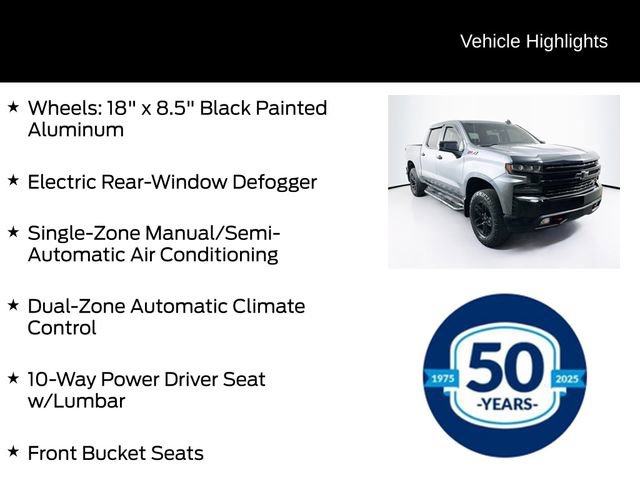 Used 2020 Chevrolet Silverado 1500 LT Trail Boss AWD/4WD image 21