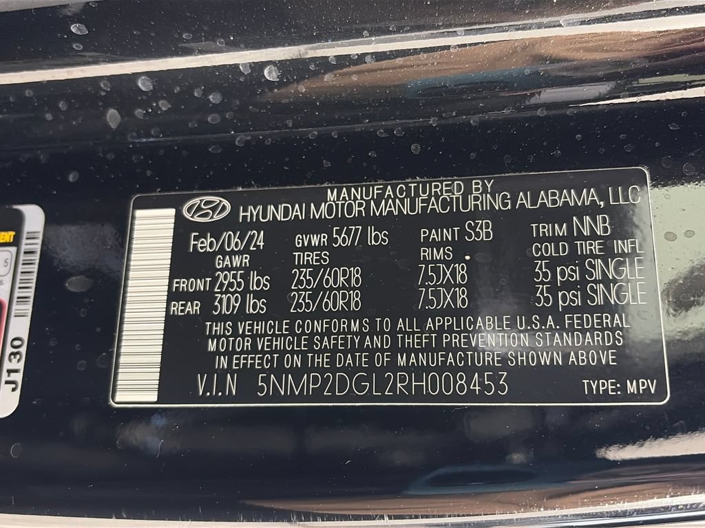Used 2024 Hyundai Santa Fe SEL AWD/4WD image 9
