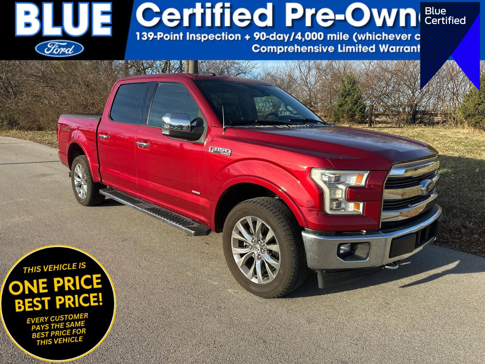 Certified 2017 Ford F150 Lariat w/ Equipment Group 502A Luxury image 1