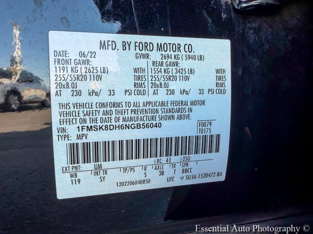 Certified 2022 Ford Explorer XLT w/ Equipment Group 202A AWD/4WD image 32