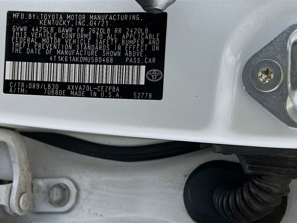 Used 2021 Toyota Camry XSE image 35