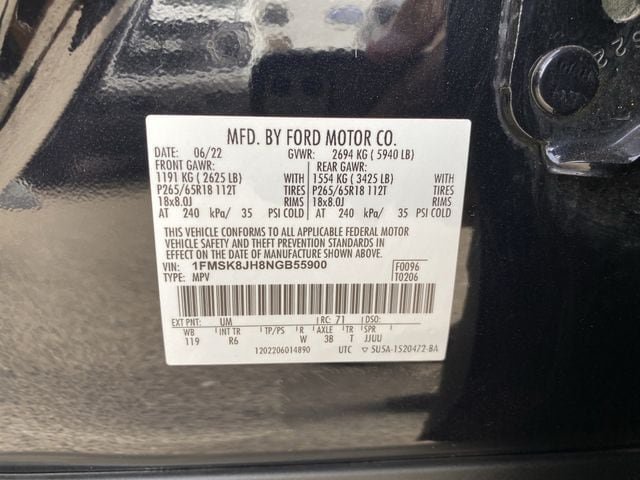 Certified 2022 Ford Explorer Timberline AWD/4WD image 41
