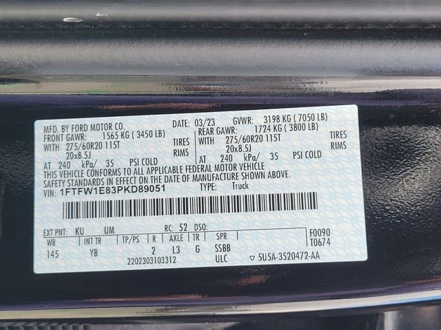 Certified 2023 Ford F150 XLT w/ Equipment Group 302A High image 19