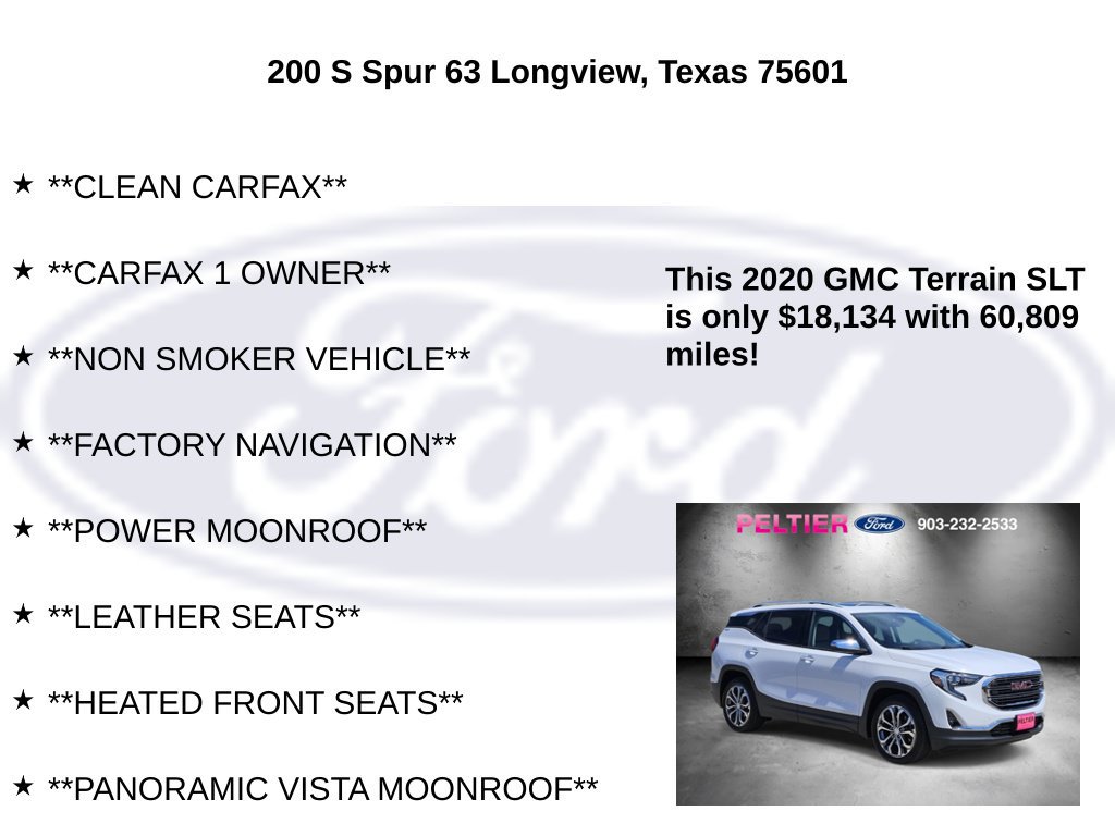 Used 2020 GMC Terrain SLT w/ Preferred Package FWD image 5