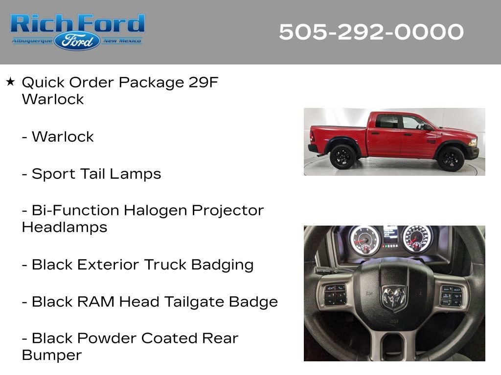 Used 2024 RAM 1500 Classic Warlock AWD/4WD image 11