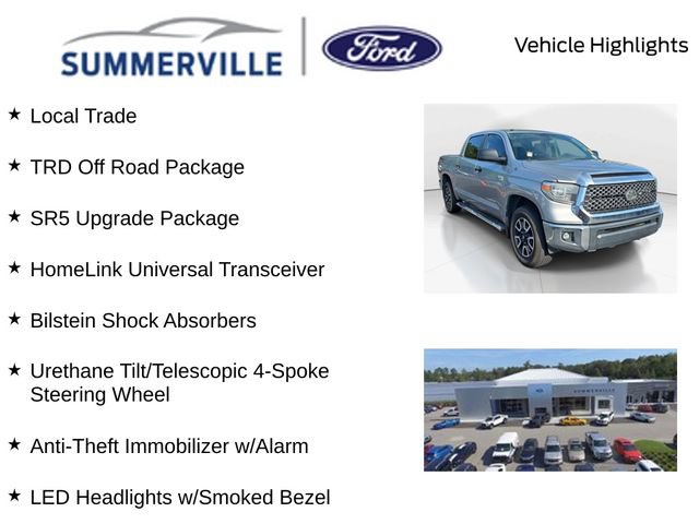 Used 2018 Toyota Tundra SR5 w/ TRD Off Road Package RWD image 2