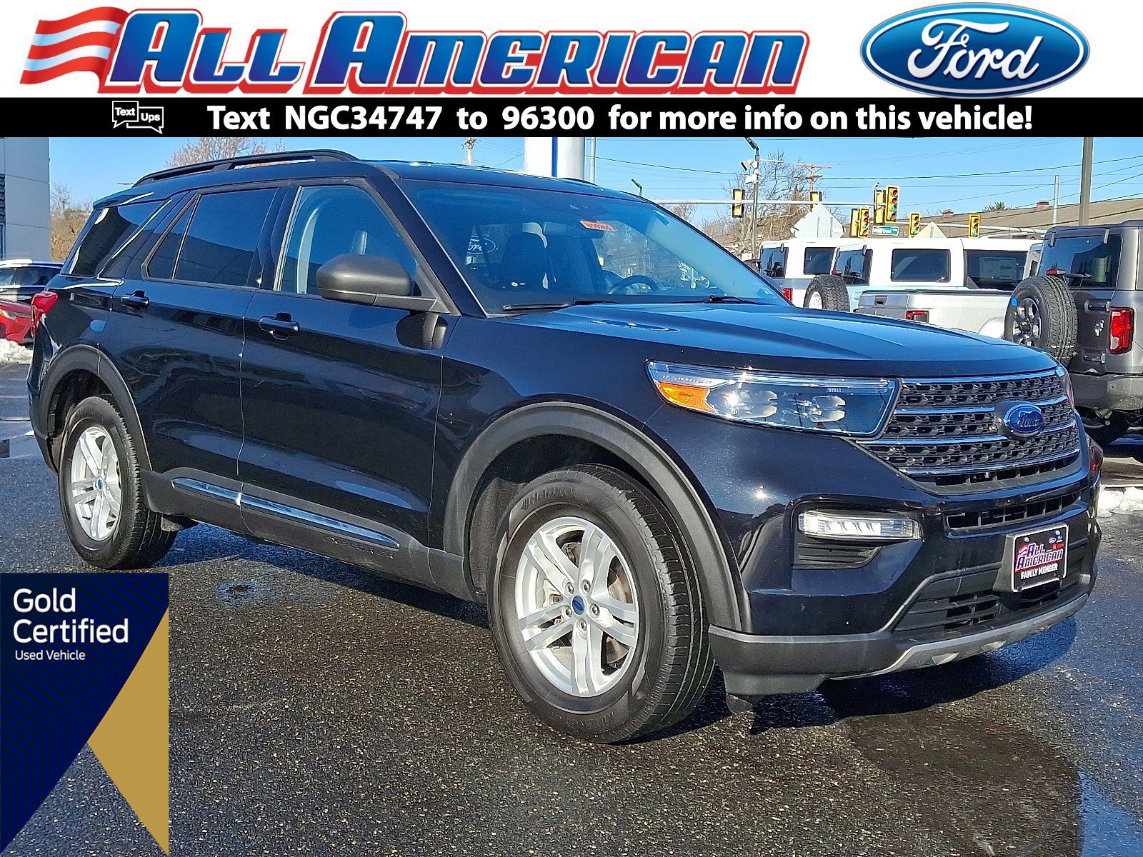 Certified 2022 Ford Explorer XLT w/ Equipment Group 202A