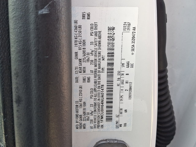 Certified 2022 Ford Escape SEL w/ Technology Package FWD image 27