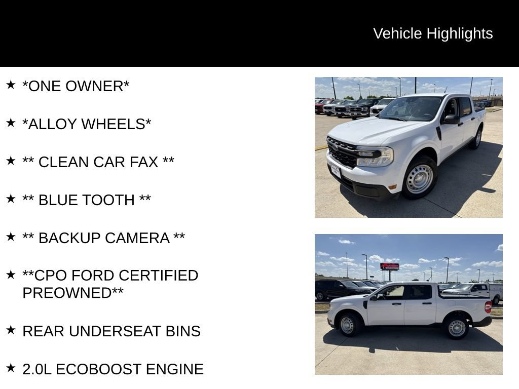 Certified 2022 Ford Maverick XL FWD image 4