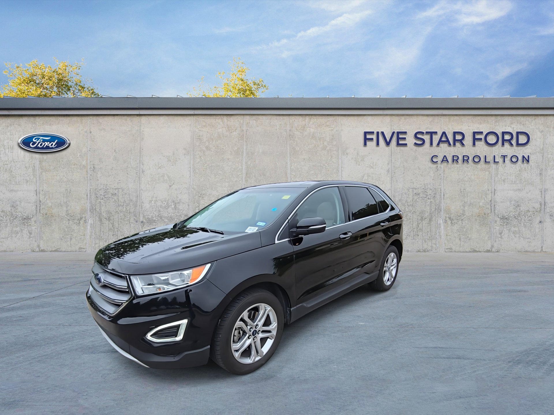 Certified 2018 Ford Edge Titanium w/ Equipment Group 301A FWD image 4