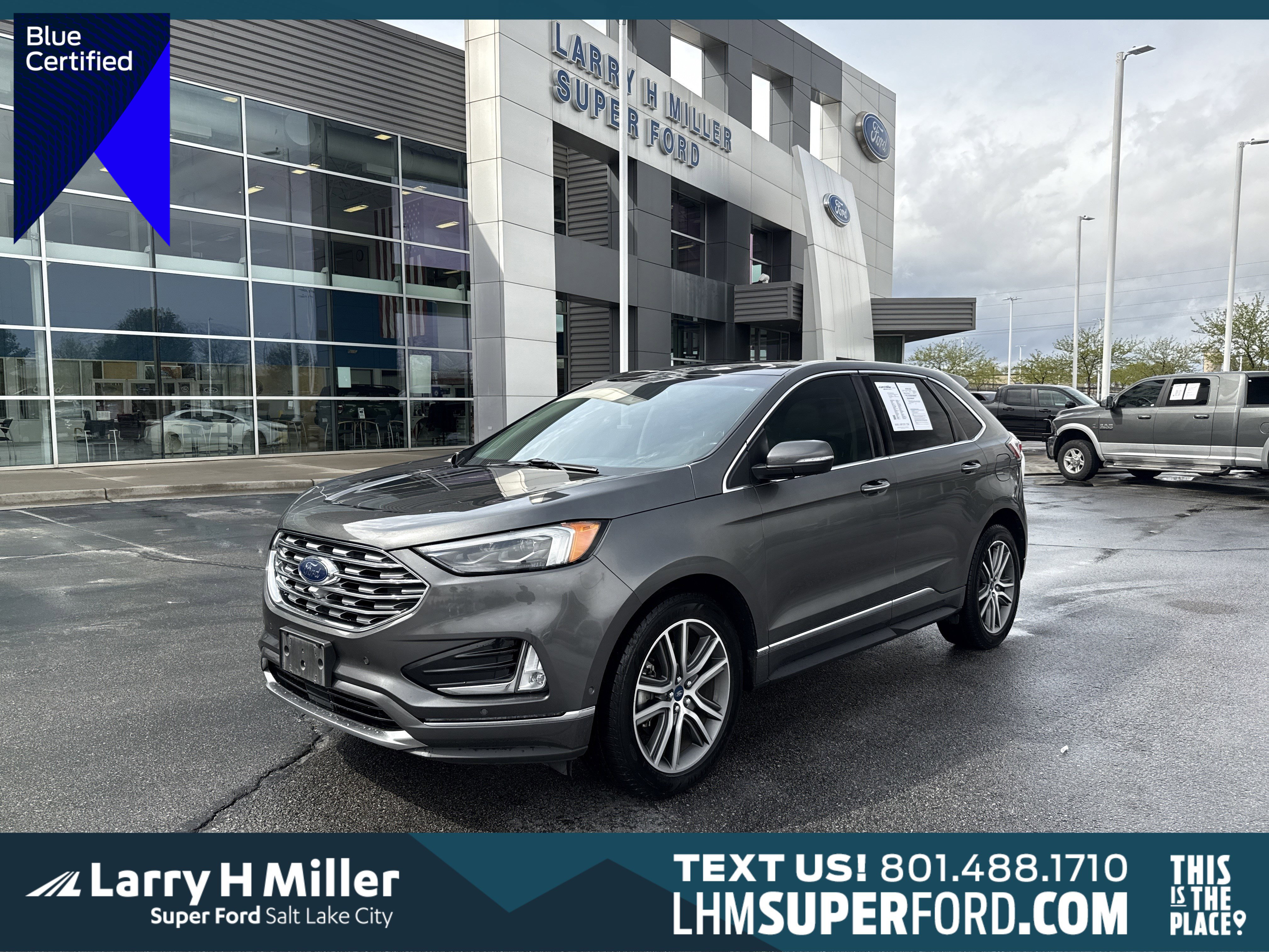 Certified 2019 Ford Edge Titanium w/ Equipment Group 301A