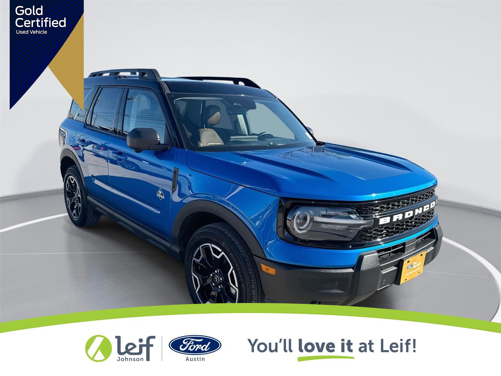 Certified 2025 Ford Bronco Sport Outer Banks w/ Outer Banks Tech Package+