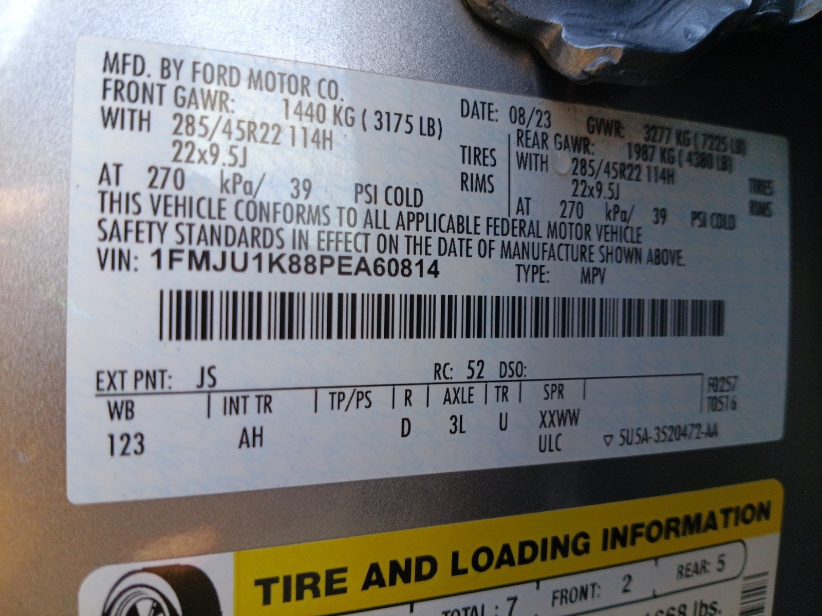 Certified 2023 Ford Expedition Limited RWD image 25