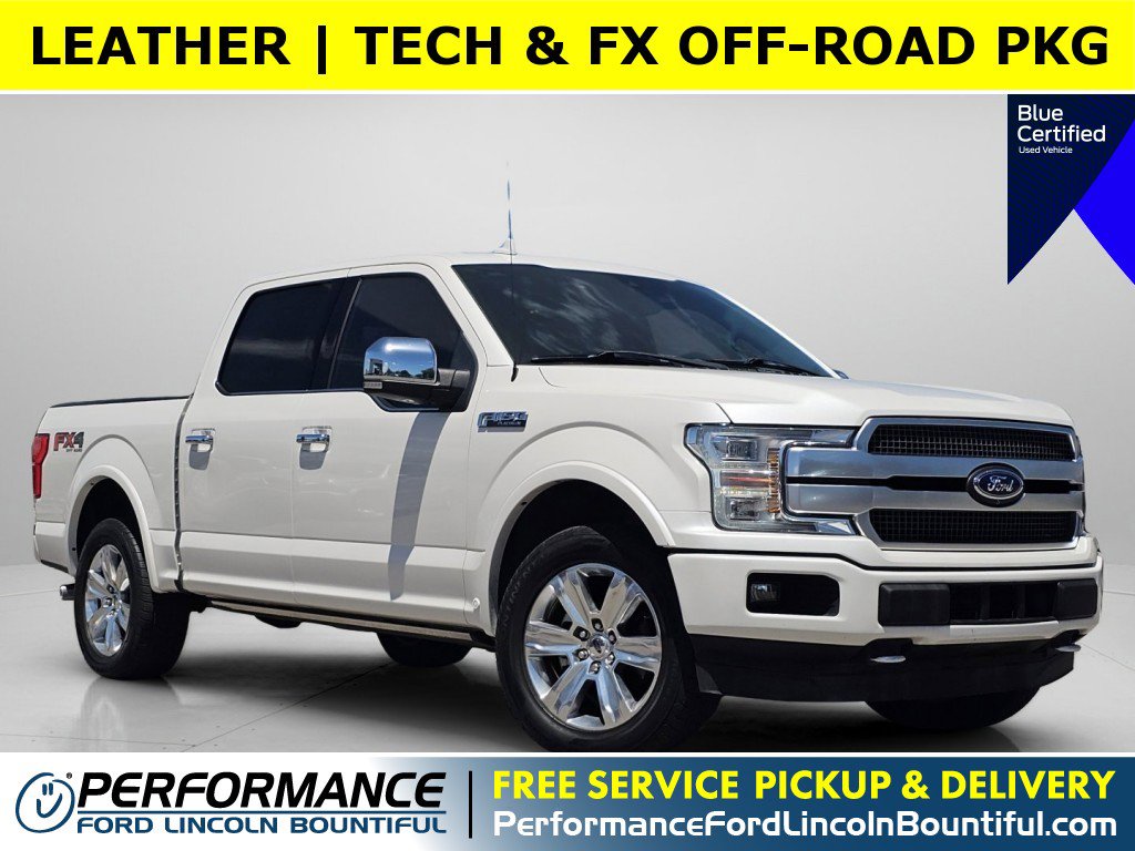 Certified 2018 Ford F150 Platinum w/ Equipment Group 701A Luxury