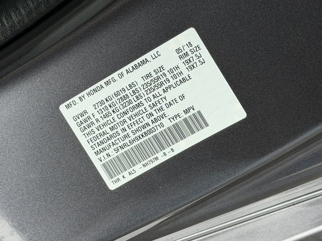 Used 2019 Honda Odyssey Elite image 38