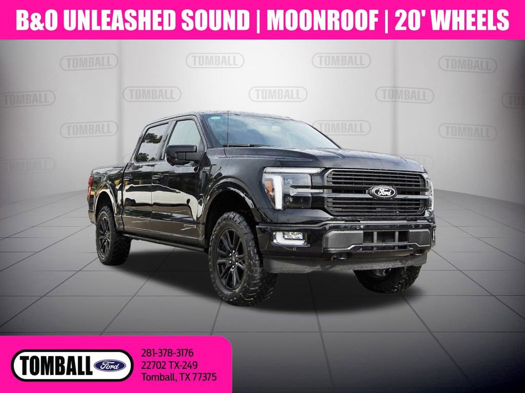 Certified 2025 Ford F150 Platinum w/ Equipment Group 702A High