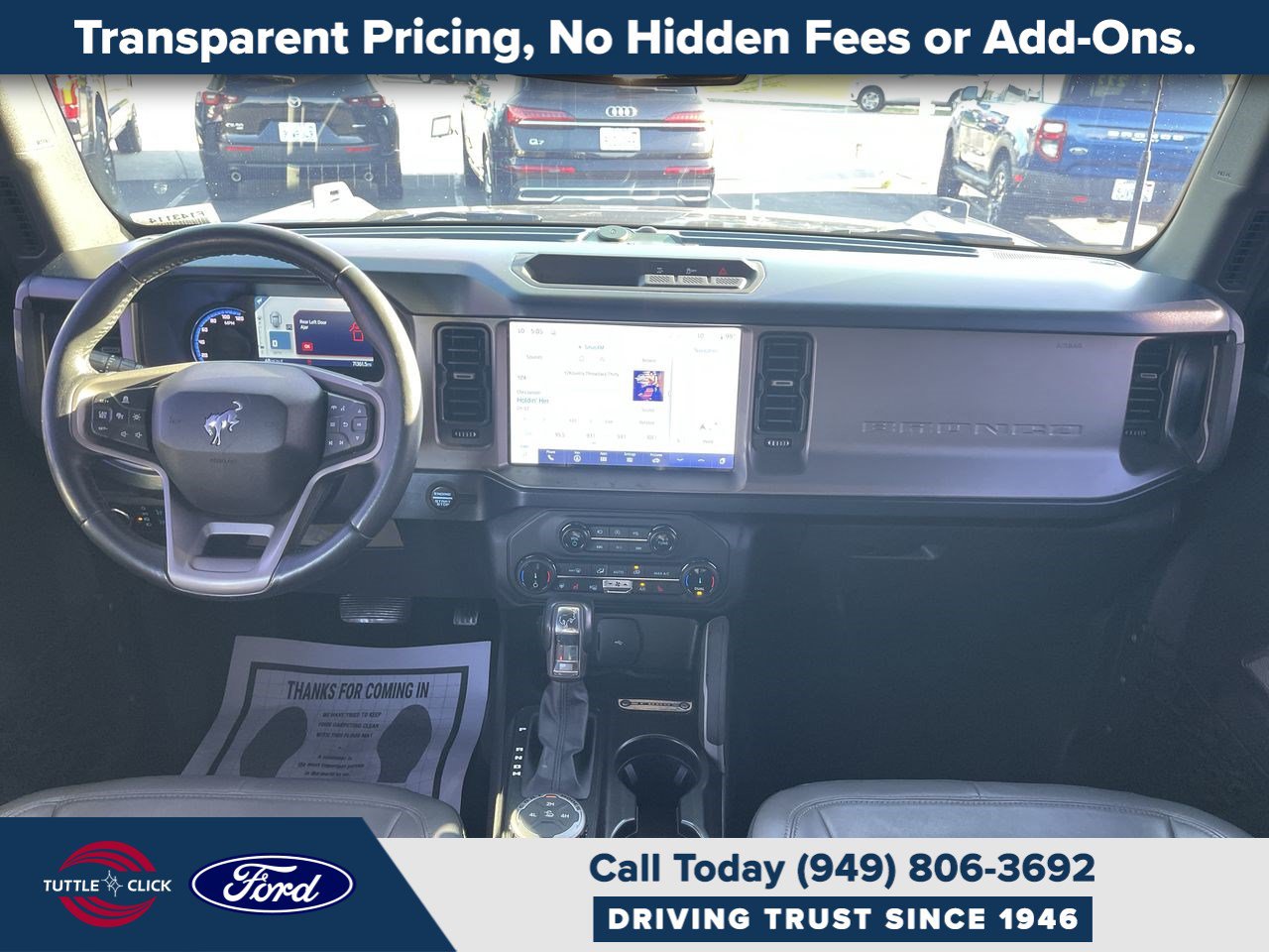 Certified 2022 Ford Bronco Outer Banks AWD/4WD image 2