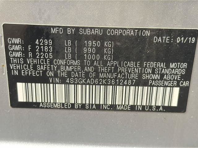 Used 2019 Subaru Impreza 2.0i Premium w/ Eyesight & BSD/Rcta & SRF AWD/4WD image 35
