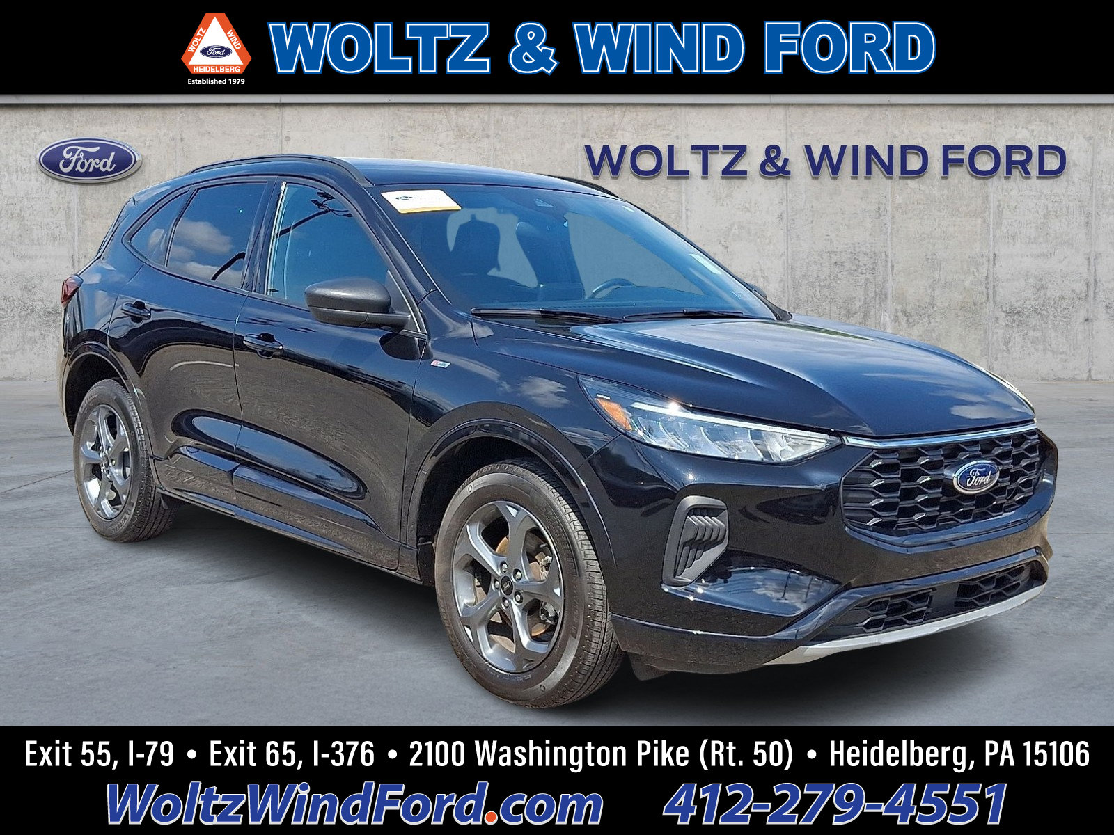 Certified 2024 Ford Escape ST-Line AWD/4WD image 1