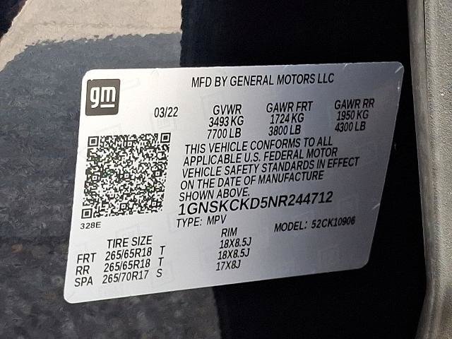 Used 2022 Chevrolet Suburban LT AWD/4WD image 29