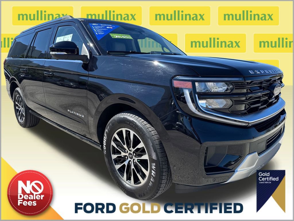 Certified 2025 Ford Expedition Max Platinum