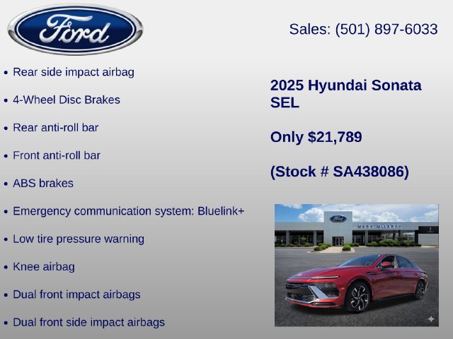 Used 2025 Hyundai Sonata SEL FWD image 18