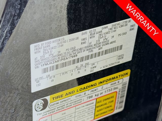 Certified 2023 Ford Expedition Max Limited AWD/4WD image 36