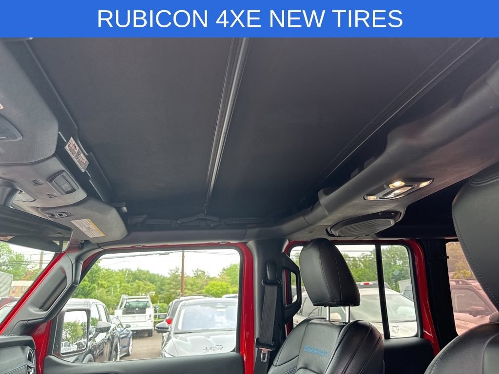 Used 2021 Jeep Wrangler Unlimited Rubicon 4xe w/ Steel Bumper Group AWD/4WD image 14