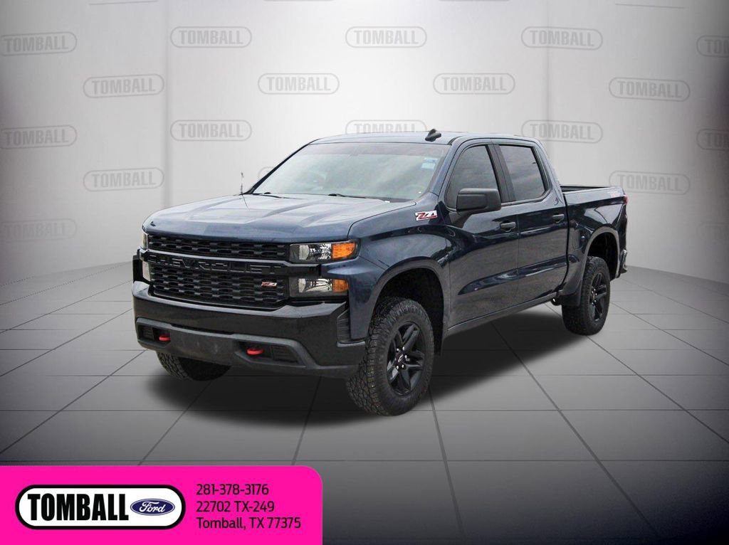 Used 2021 Chevrolet Silverado 1500 Custom Trail Boss AWD/4WD image 3
