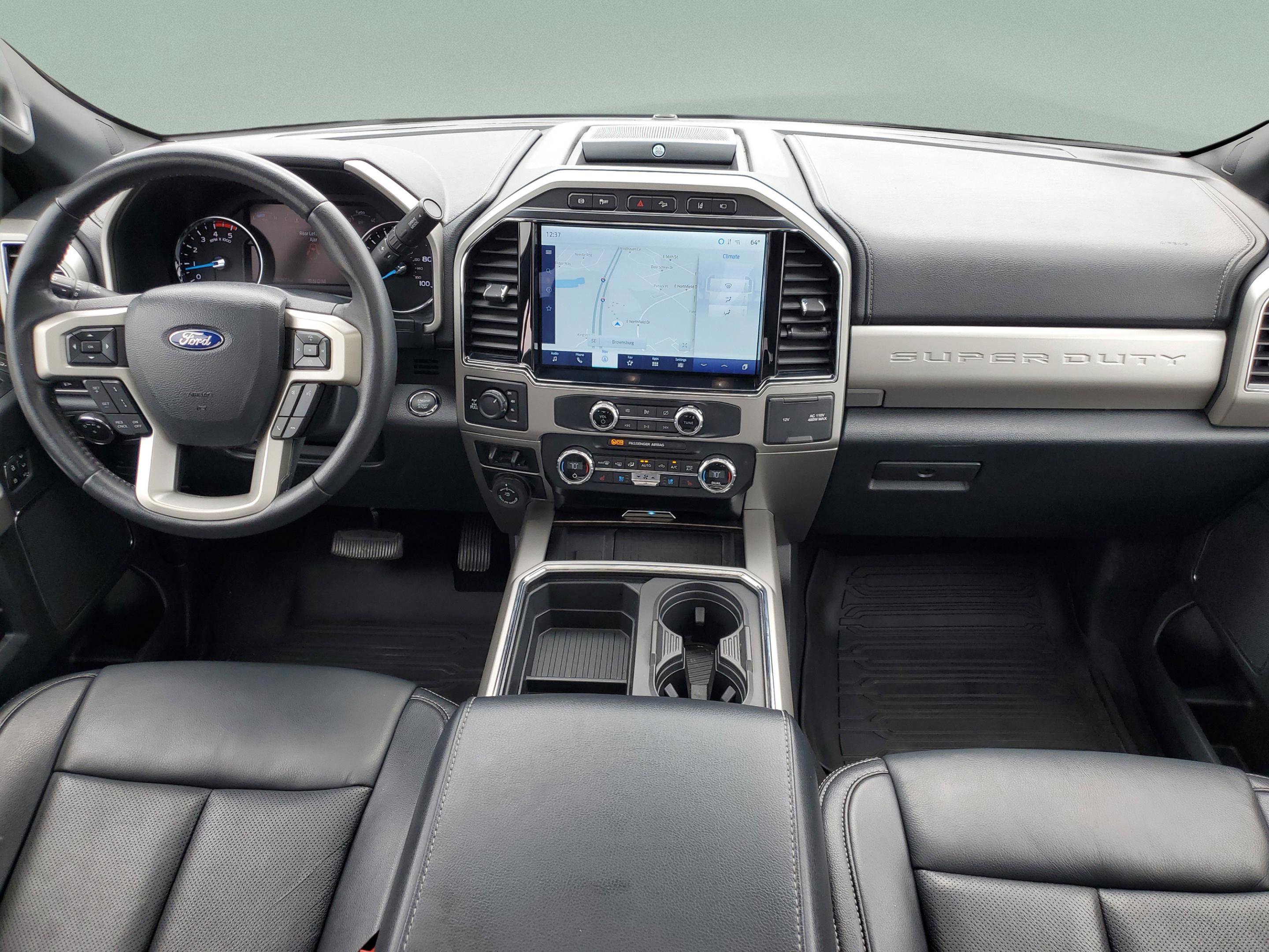 Certified 2022 Ford F350 Lariat w/ Black Appearance Package AWD/4WD image 8