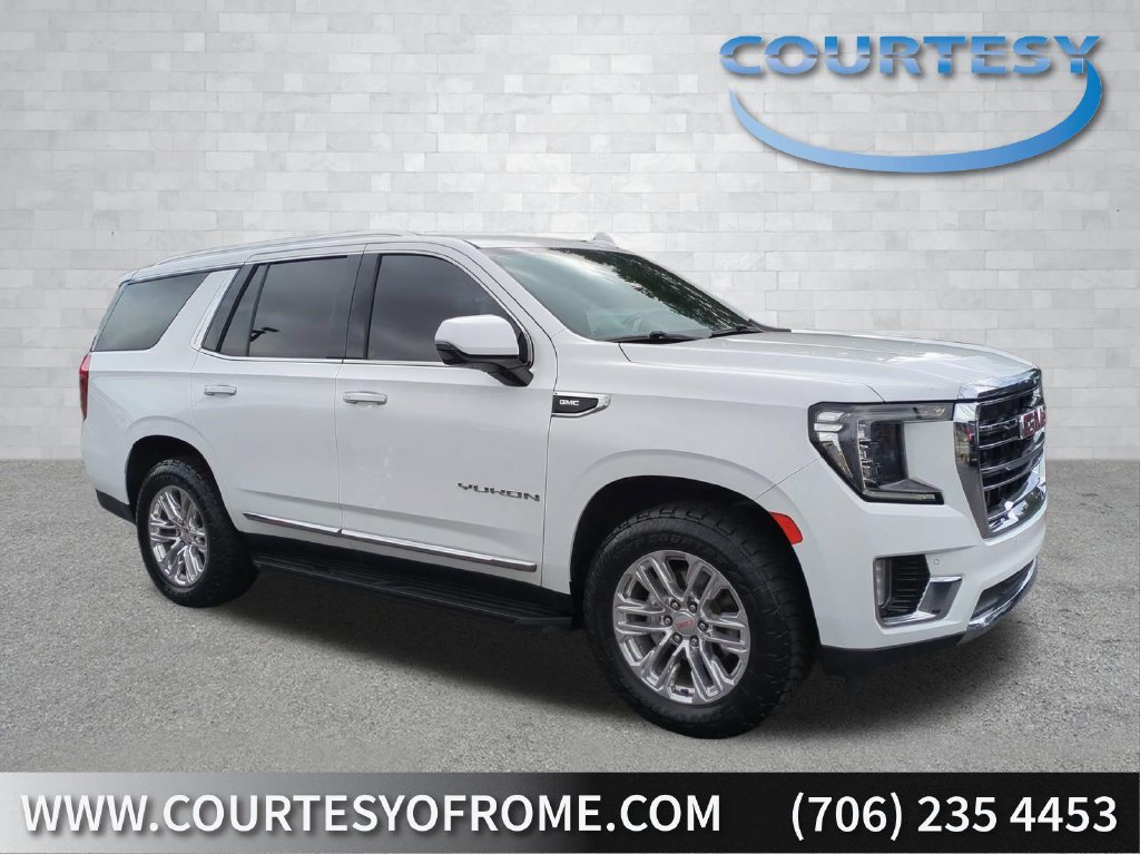 Used 2022 GMC Yukon SLT w/ SLT Luxury Package RWD image 1