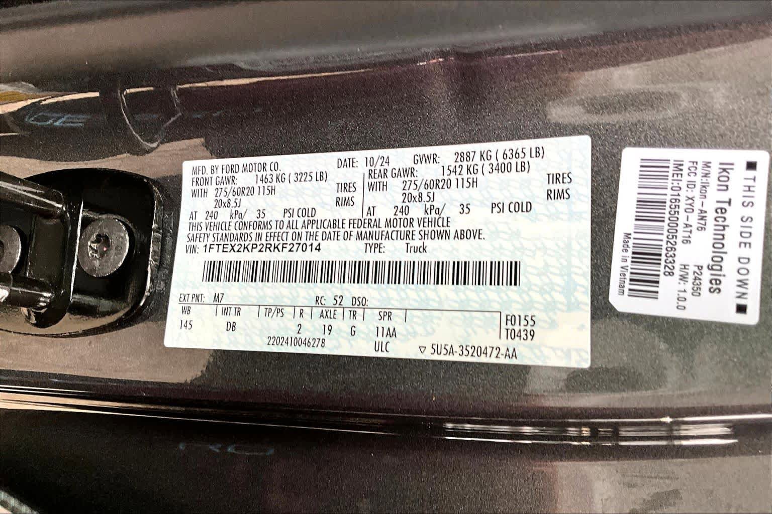 Certified 2024 Ford F150 STX RWD image 34