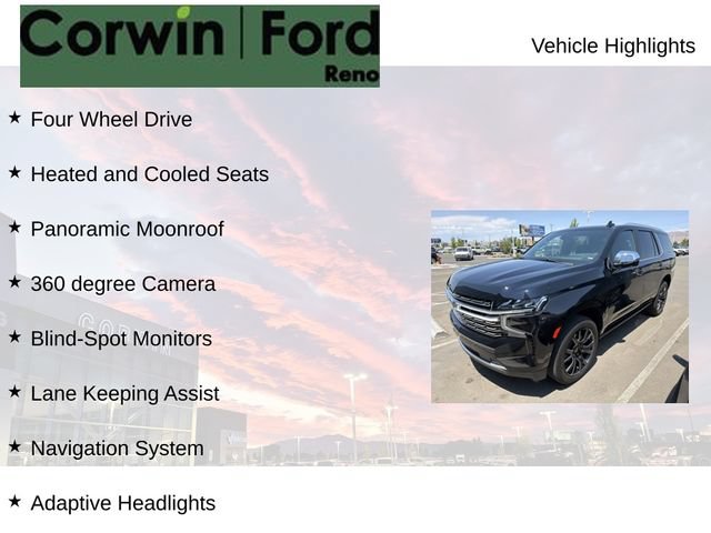 Used 2024 Chevrolet Tahoe Premier w/ Premium Package AWD/4WD image 8