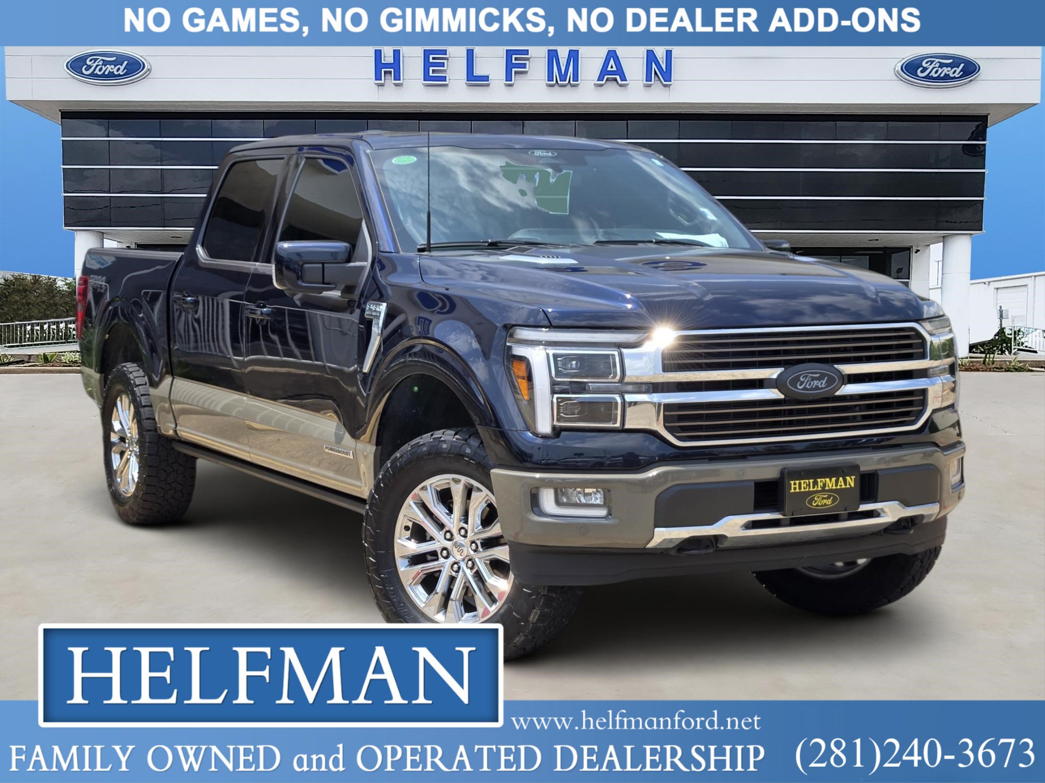 Certified 2025 Ford F150 King Ranch w/ FX4 Off-Road Package