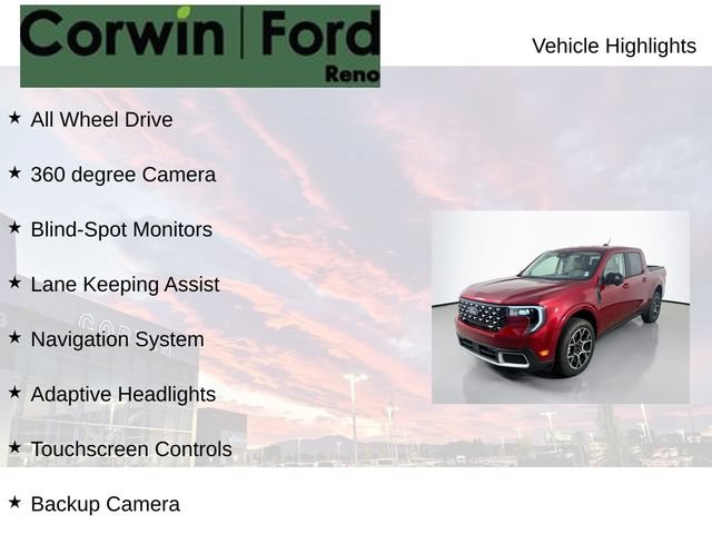 Certified 2025 Ford Maverick Lariat AWD/4WD image 6