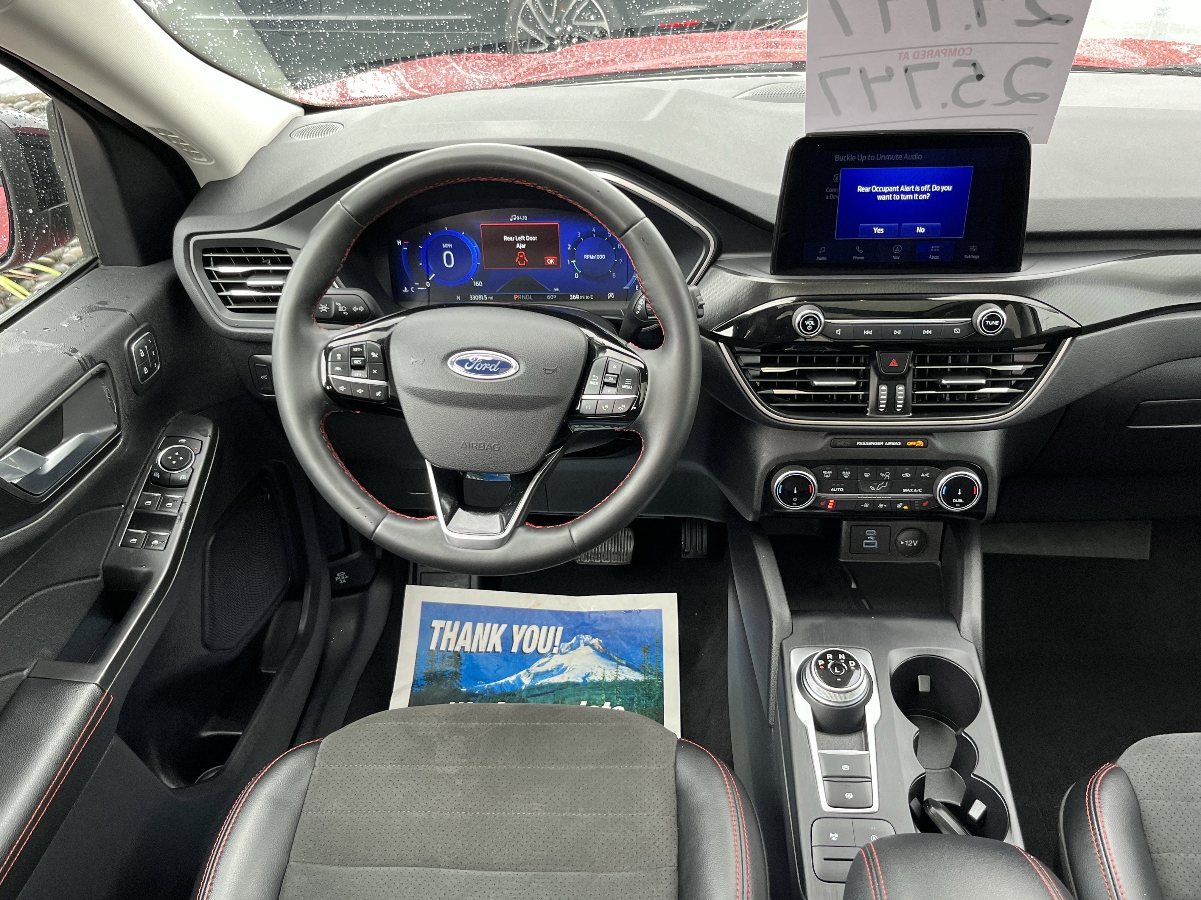Certified 2022 Ford Escape SEL w/ SEL Stealth AWD Package image 8