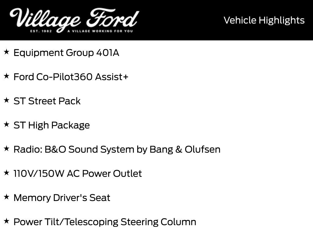 Certified 2024 Ford Explorer ST w/ Equipment Group 401A AWD/4WD image 7