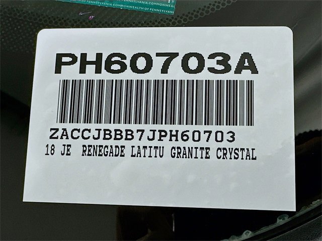 Used 2018 Jeep Renegade Latitude image 26